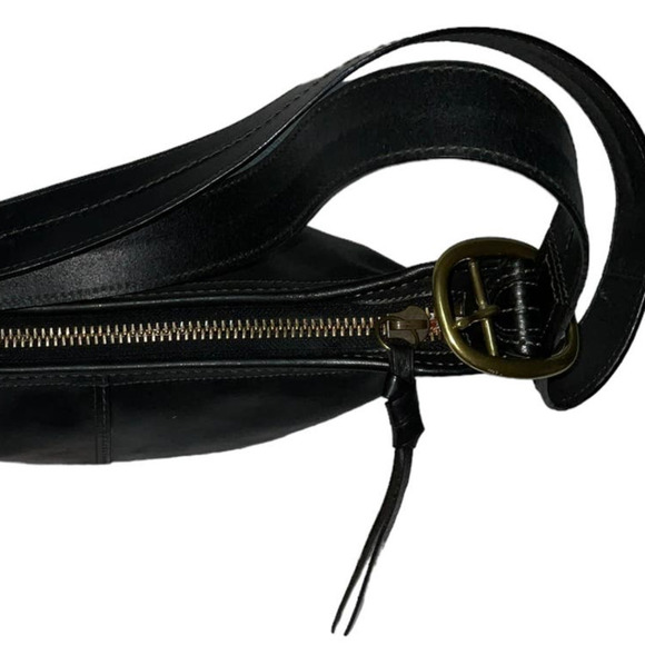 Coach Vintage Bleecker Tattersall Duffle Bucket Bag 11422 Black - Picture 9 of 11